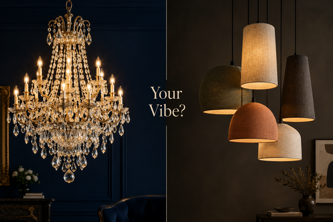 Chandelier vs. Shadelier: Which Statement Light Matches Your Personal Vibe?