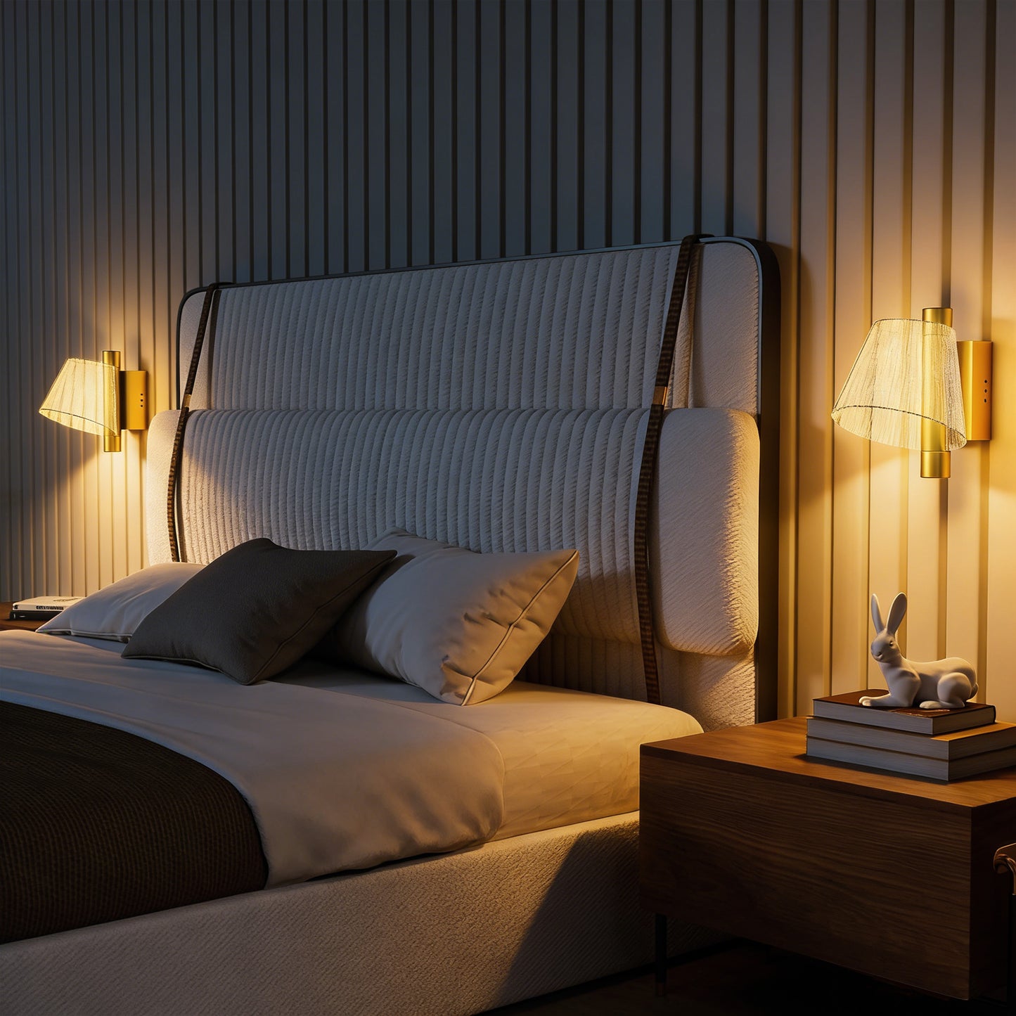 LightGlow Starry Wall Lamps - Gold