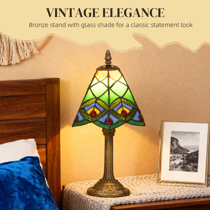 LightGlow Tiffany Lamp - Green