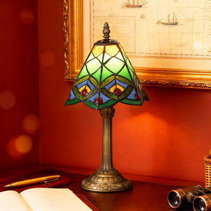LightGlow Tiffany Lamp - Green