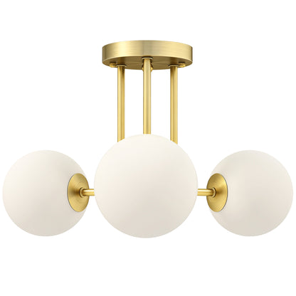 LightGlow Globe Ceiling Light - Gold