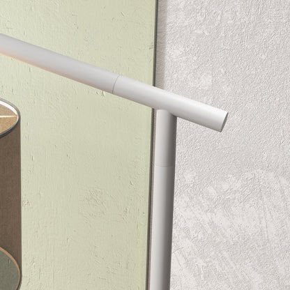 LightGlow Rotating Floor Lamp - Grey