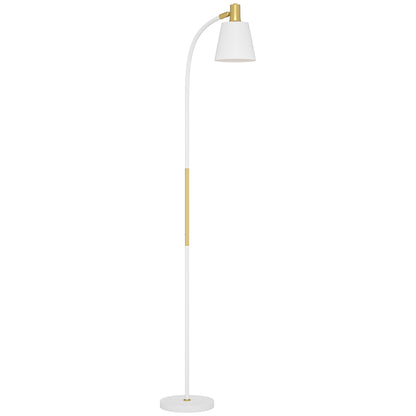 LightGlow Adjustable Floor Lamp - White