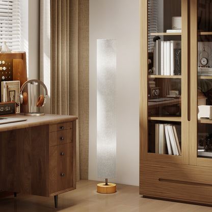 LightGlow Modern Floor Lamp - Grey