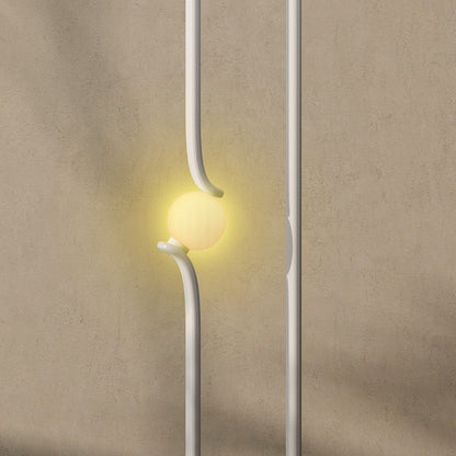 LightGlow LED Floor Lamp - White