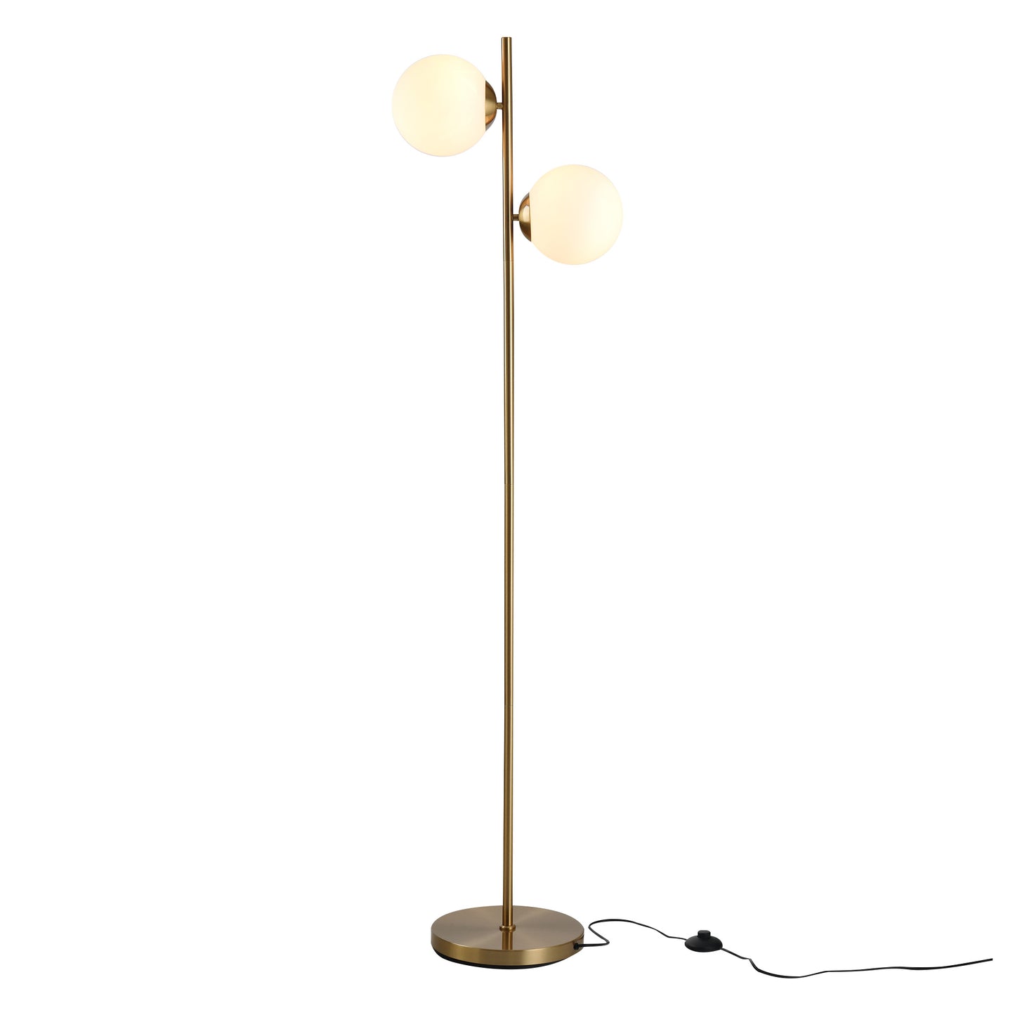 LightGlow Tree Floor Lamp - Gold