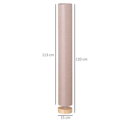 LightGlow Modern Floor Lamp - Cream