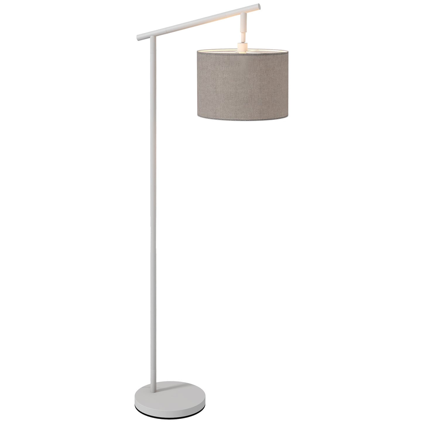 LightGlow Rotating Floor Lamp - Grey
