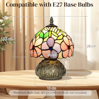 LightGlow Dragonfly Table Lamp - Pink