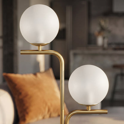 LightGlow LED Floor Lamp - Gold