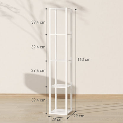 LightGlow Shelf Floor Lamp - White
