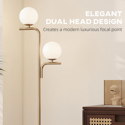 LightGlow LED Floor Lamp - Gold