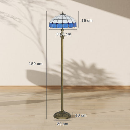 LightGlow Tiffany Lamp - Blue