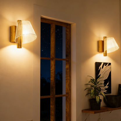 LightGlow Starry Wall Lamps - Gold