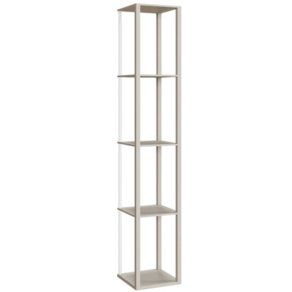 LightGlow RGB Shelf Floor Lamp - Oak