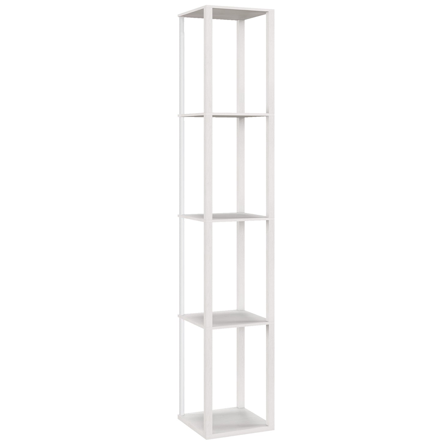 LightGlow RGB Shelf Floor Lamp - White