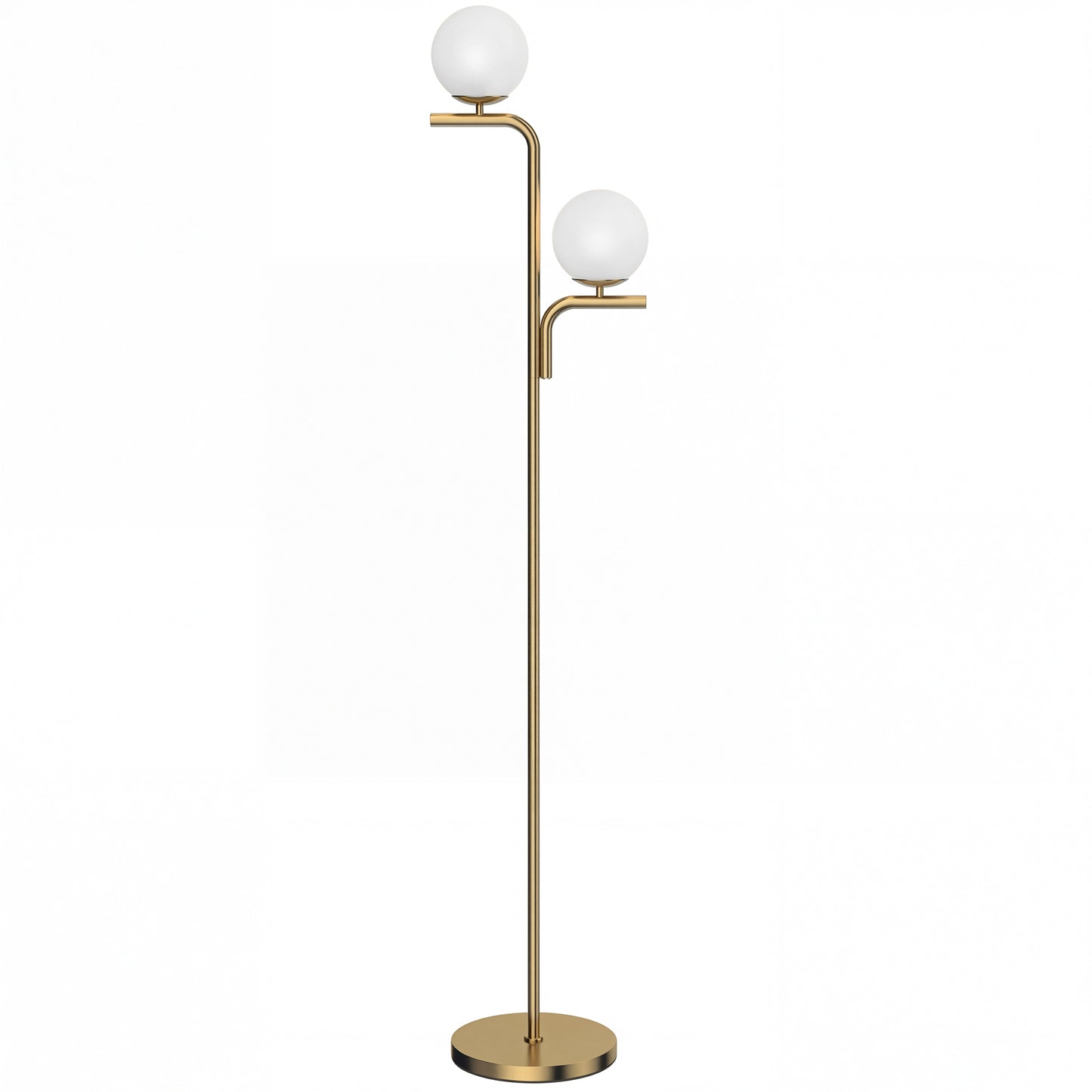 LightGlow LED Floor Lamp - Gold