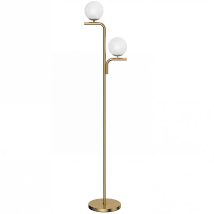 LightGlow LED Floor Lamp - Gold