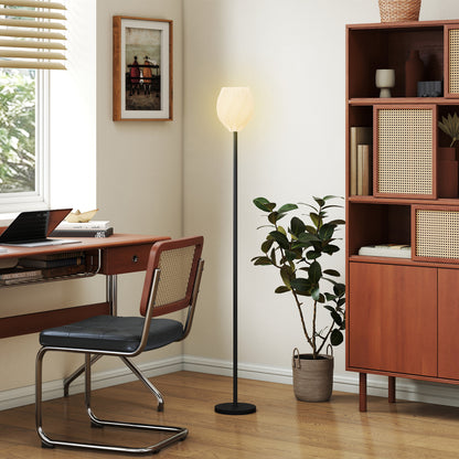 LightGlow Rose Floor Lamp - White