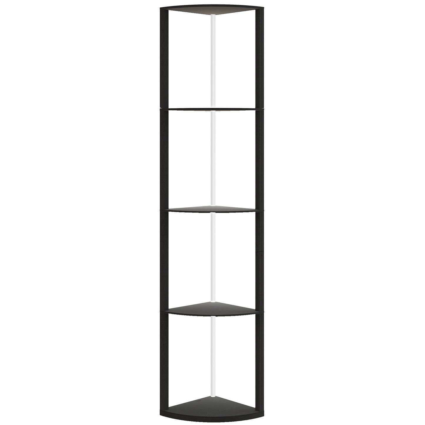 LightGlow RGB Shelf Floor Lamp - Black