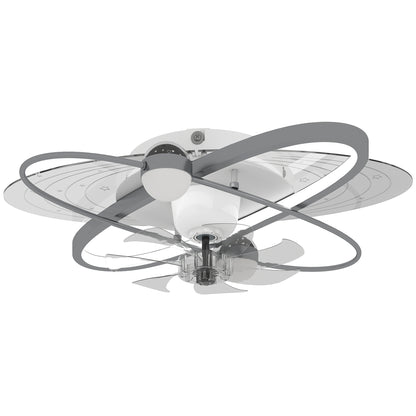 LightGlow Ceiling Fan Light - Silver