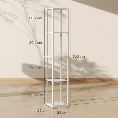 LightGlow RGB Shelf Floor Lamp - White