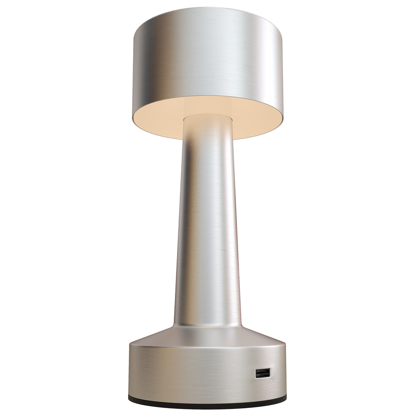 LightGlow Cordless Touch Lamp - Silver