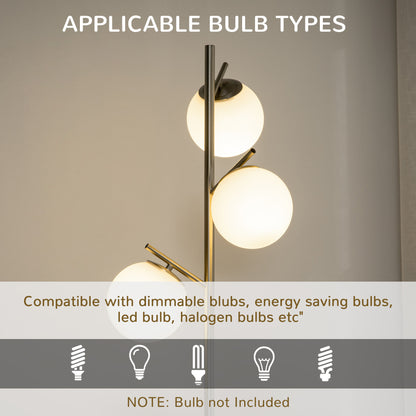 LightGlow Tree Floor Lamp - Silver