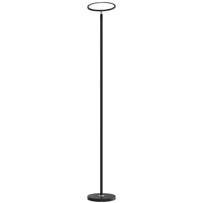 LightGlow Uplighter Floor Lamp - Black