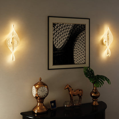 LightGlow LED Wall Lamp - Silver Tone