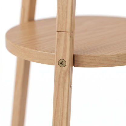 LightGlow Tripod Floor Lamp - Natural Wood