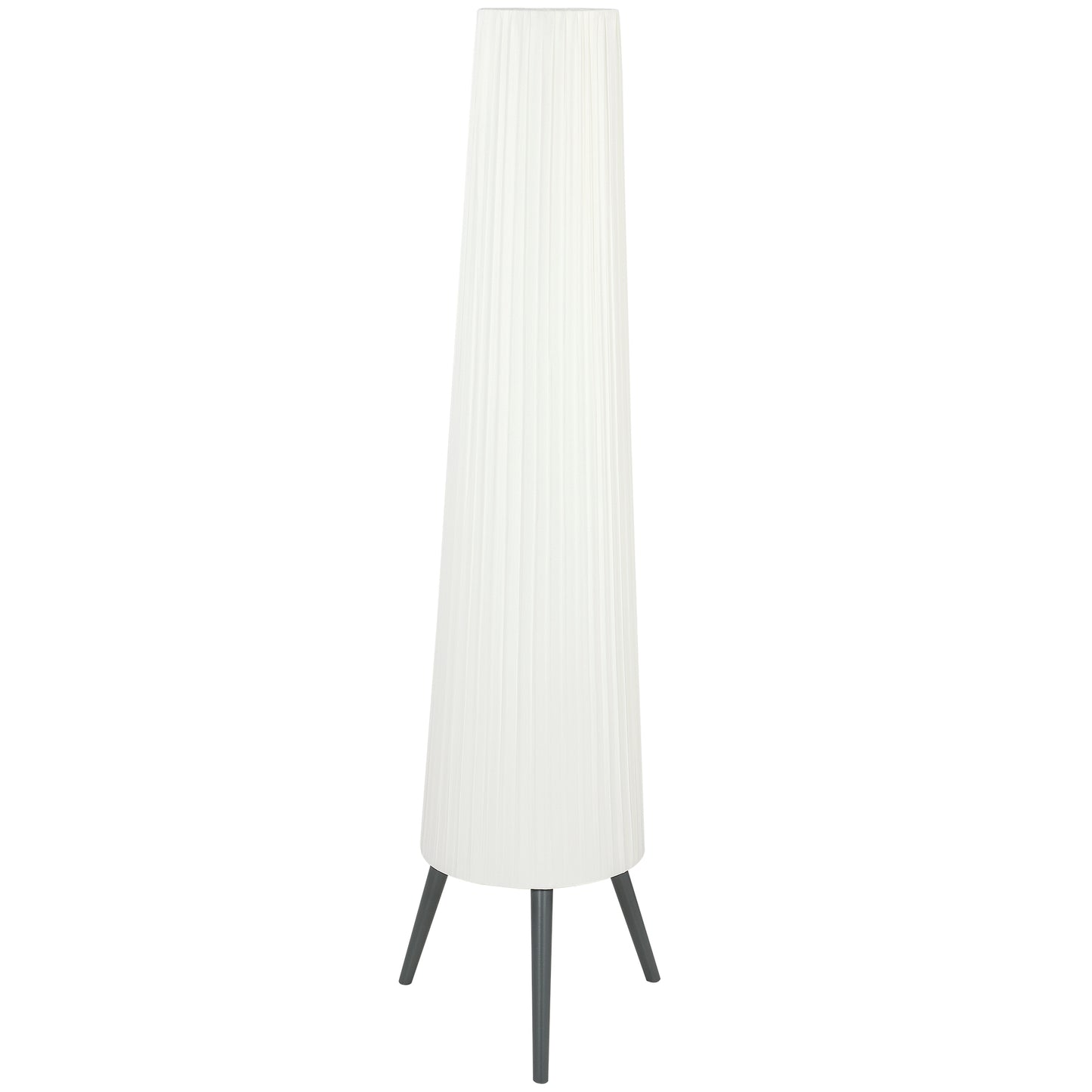 LightGlow Tripod Floor Lamp - White Grey