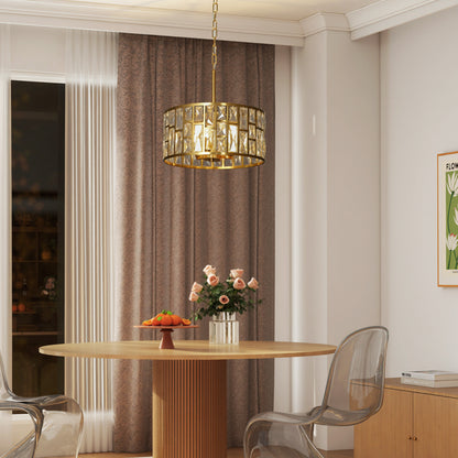 LightGlow Crystallite Chandelier - Gold