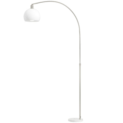LightGlow Modern Floor Lamp - White