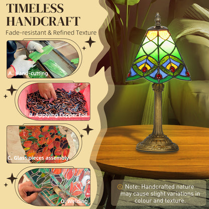 LightGlow Tiffany Lamp - Green