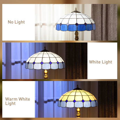 LightGlow Tiffany Lamp - Blue