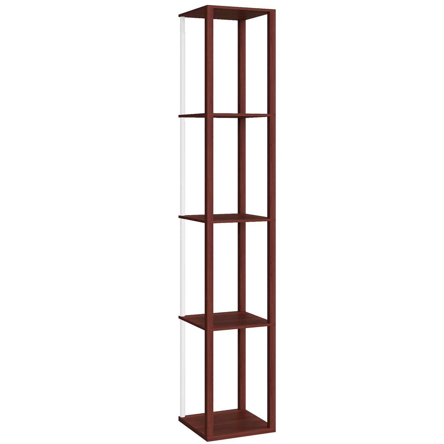 LightGlow RGB Shelf Floor Lamp - Brown