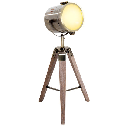 LightGlow Vintage Tripod Lamp - Brass