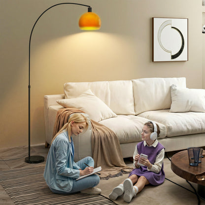LightGlow Modern Floor Lamp - Black
