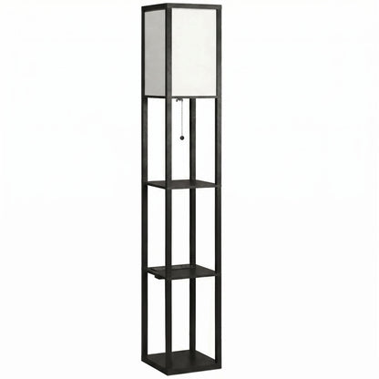 LightGlow 3-Layer Shelf Lamp - Black