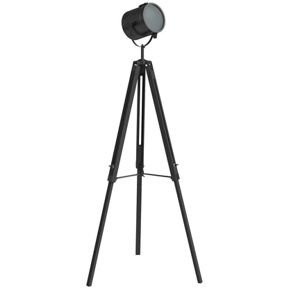 LightGlow Tripod Searchlight Lamp - Black