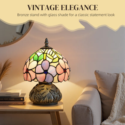 LightGlow Dragonfly Table Lamp - Pink