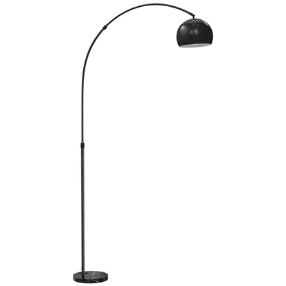 LightGlow Arc Floor Lamp - Black
