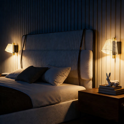 LightGlow Starry Wall Lamp - Black